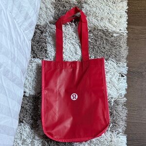 ♥️NWOT Lululemon Athletica Reusable Vibrant Red Bag
